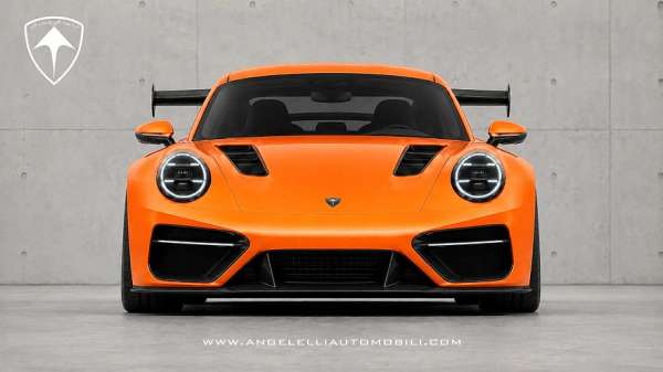 Angelelli Project 754: радикально облегчённый генеративный суперкар на базе Porsche 911