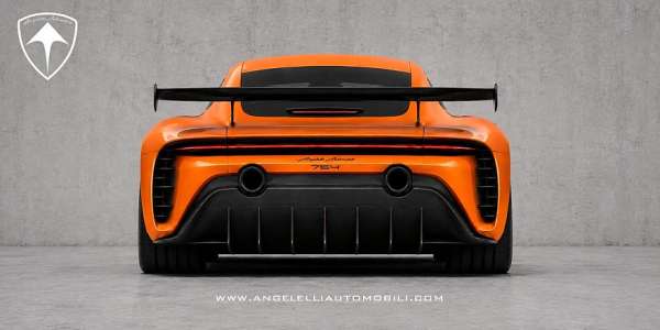 Angelelli Project 754: радикально облегчённый генеративный суперкар на базе Porsche 911